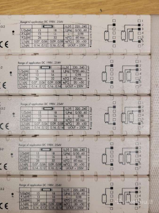Liuminescencinių šviestuvų elektroniniai balastai - nuotraukos Nr. 4