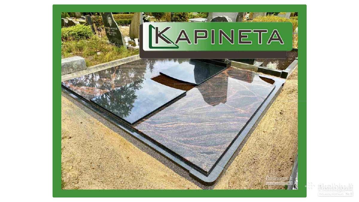 Kapineta - Granito plokščių komplektas nuo 1399€!