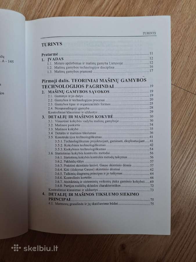 Mašinų gamybos technologijos pagrindai. - nuotraukos Nr. 2