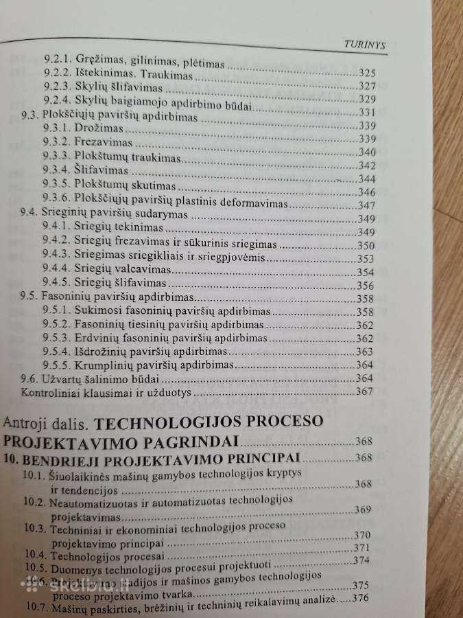 Mašinų gamybos technologijos pagrindai. - nuotraukos Nr. 6