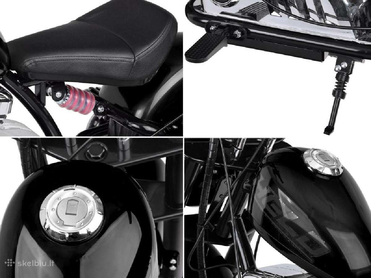 Vaikiškas elektrinis motociklas "Chopper Warrior" - nuotraukos Nr. 7