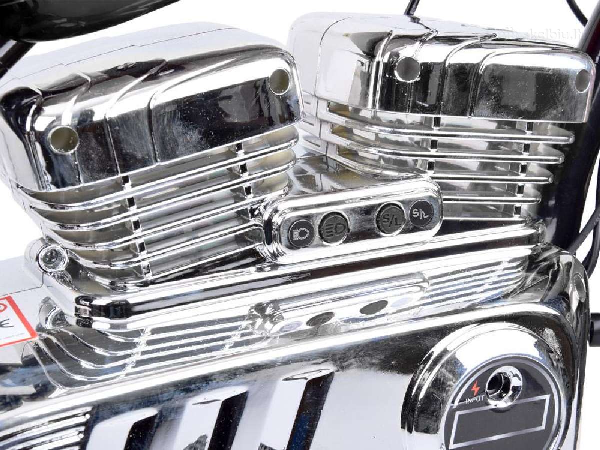 Vaikiškas elektrinis motociklas "Chopper Warrior" - nuotraukos Nr. 13
