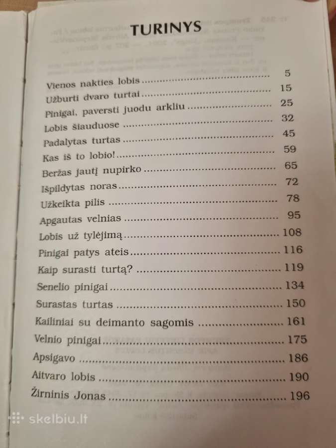 Trumpos lietuvių pasakos apie užburtus lobius - nuotraukos Nr. 3