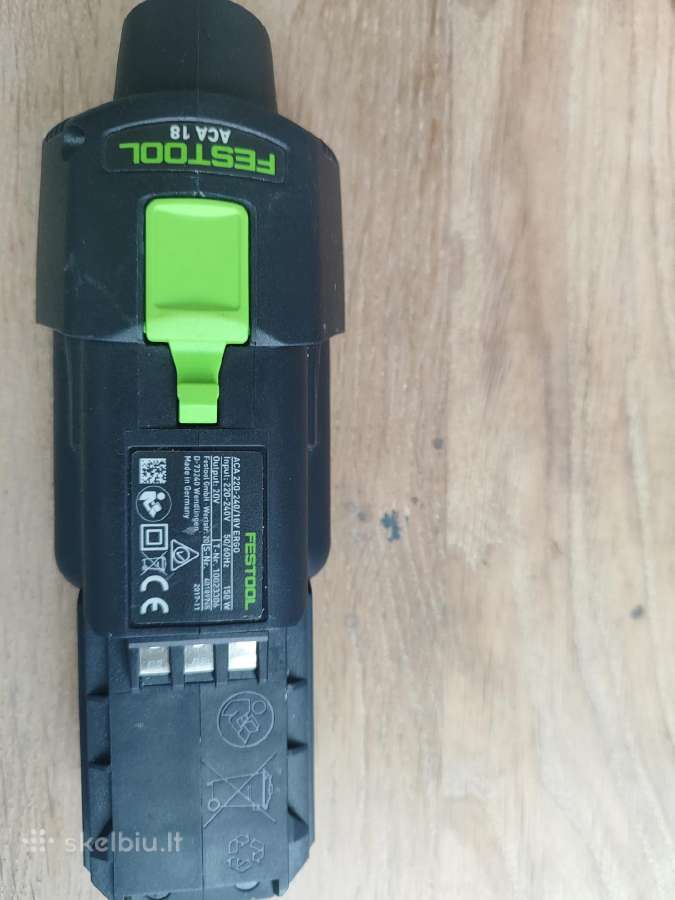 Festool aca 18 adapteris - nuotraukos Nr. 3