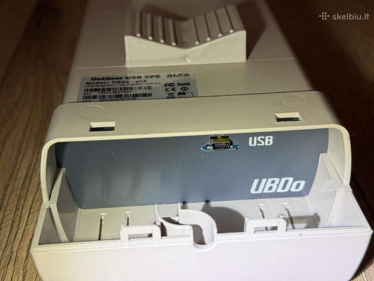 Alfa Network Ubdo-g8 ilgo nuotolio Wi-fi 54 Mbps - nuotraukos Nr. 6