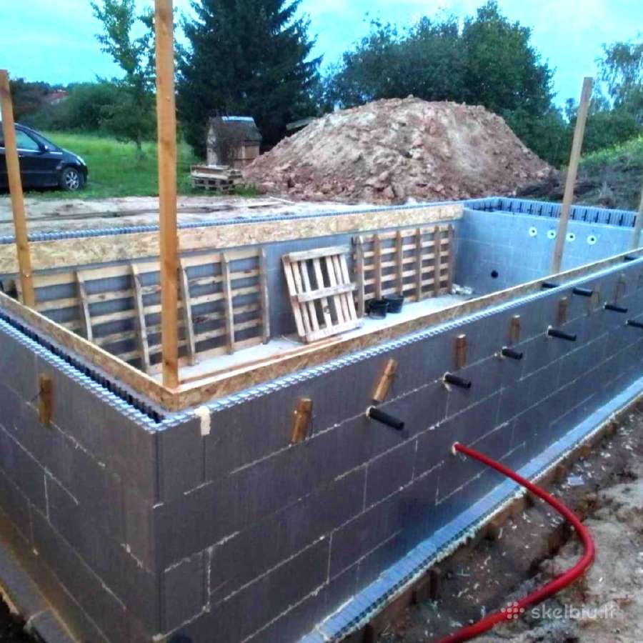 Icf polistirolo blokeliai baseinams - nuotraukos Nr. 4