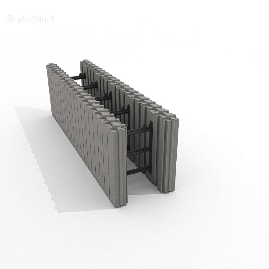 Polistirolo Eps statybiniai blokeliai Icf - nuotraukos Nr. 4