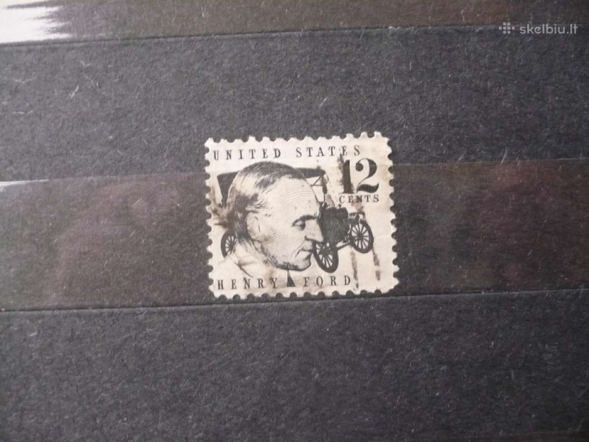 1968 Žymūs amerikiečiai – Henris Fordas