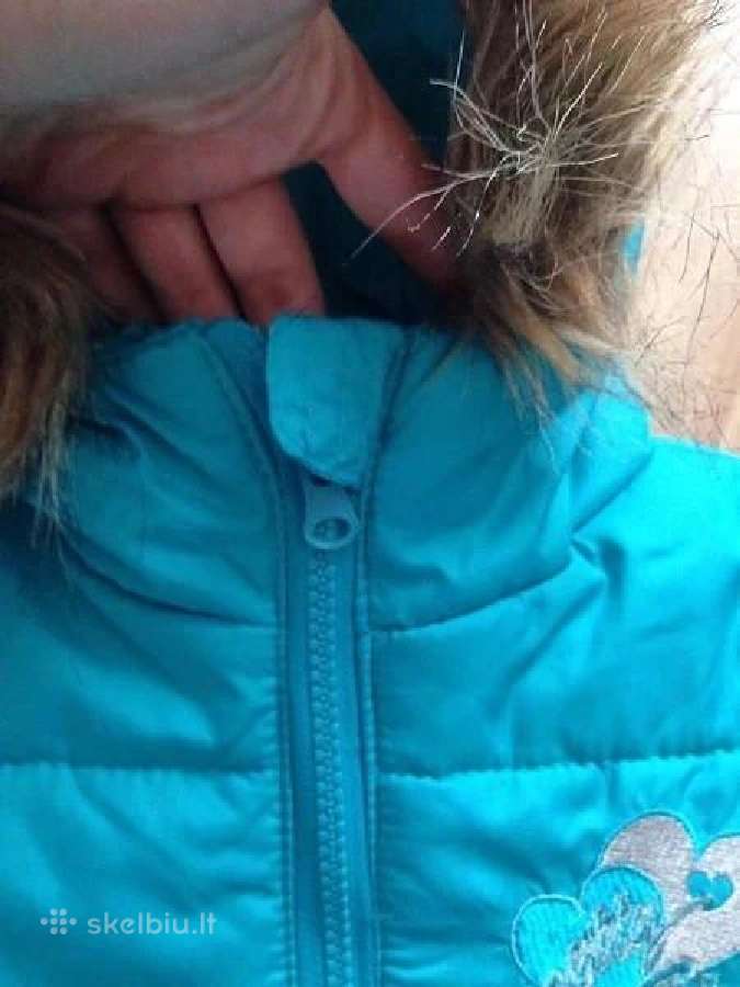 Šilta pavasarinė / rudeninė striukytė mergaitei - nuotraukos Nr. 3
