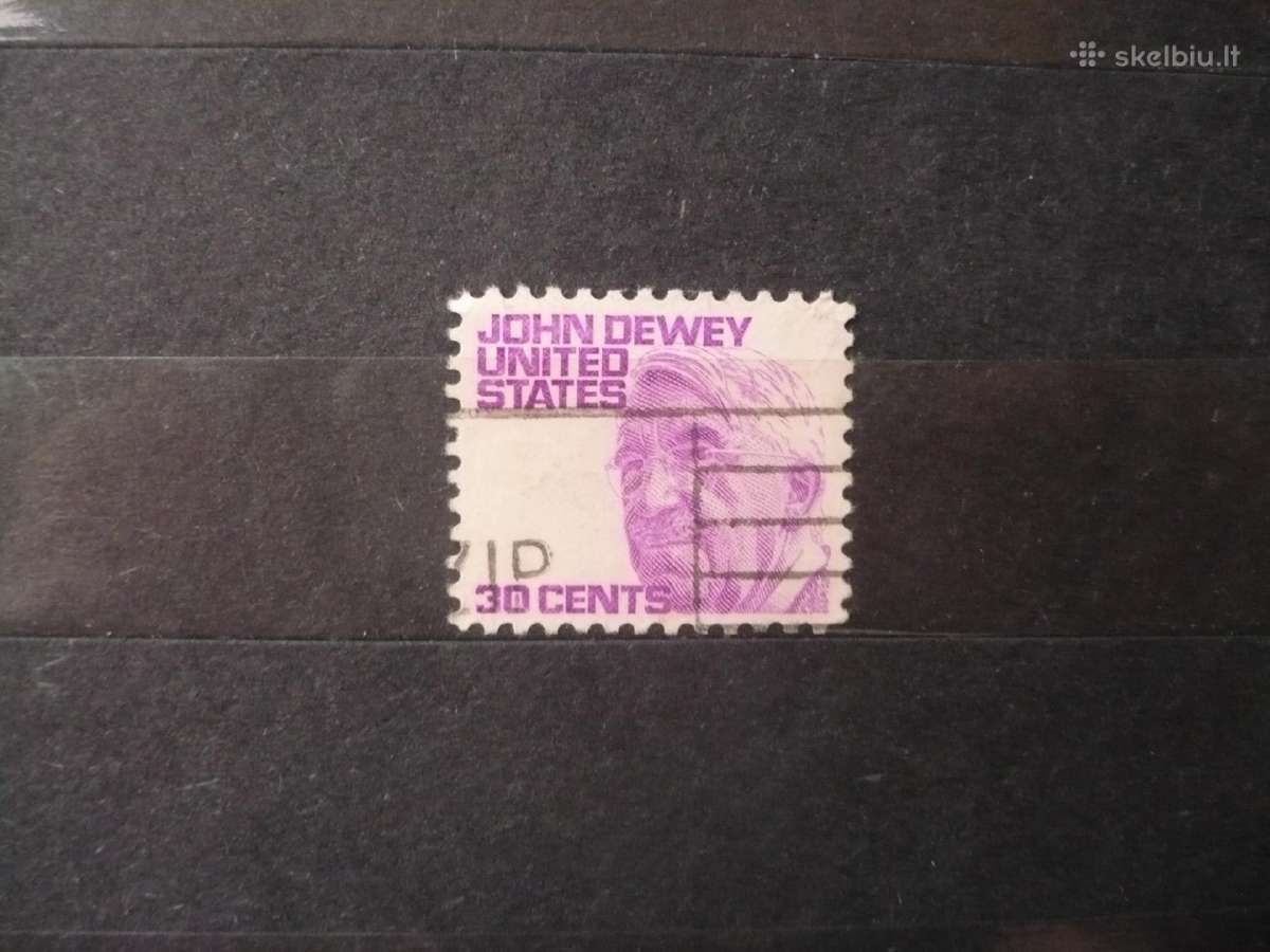 1968 Žymūs amerikiečiai – John Dewey
