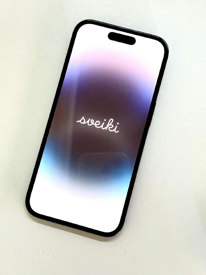 Apple iPhone 14 Pro Space Black - nuotraukos Nr. 2