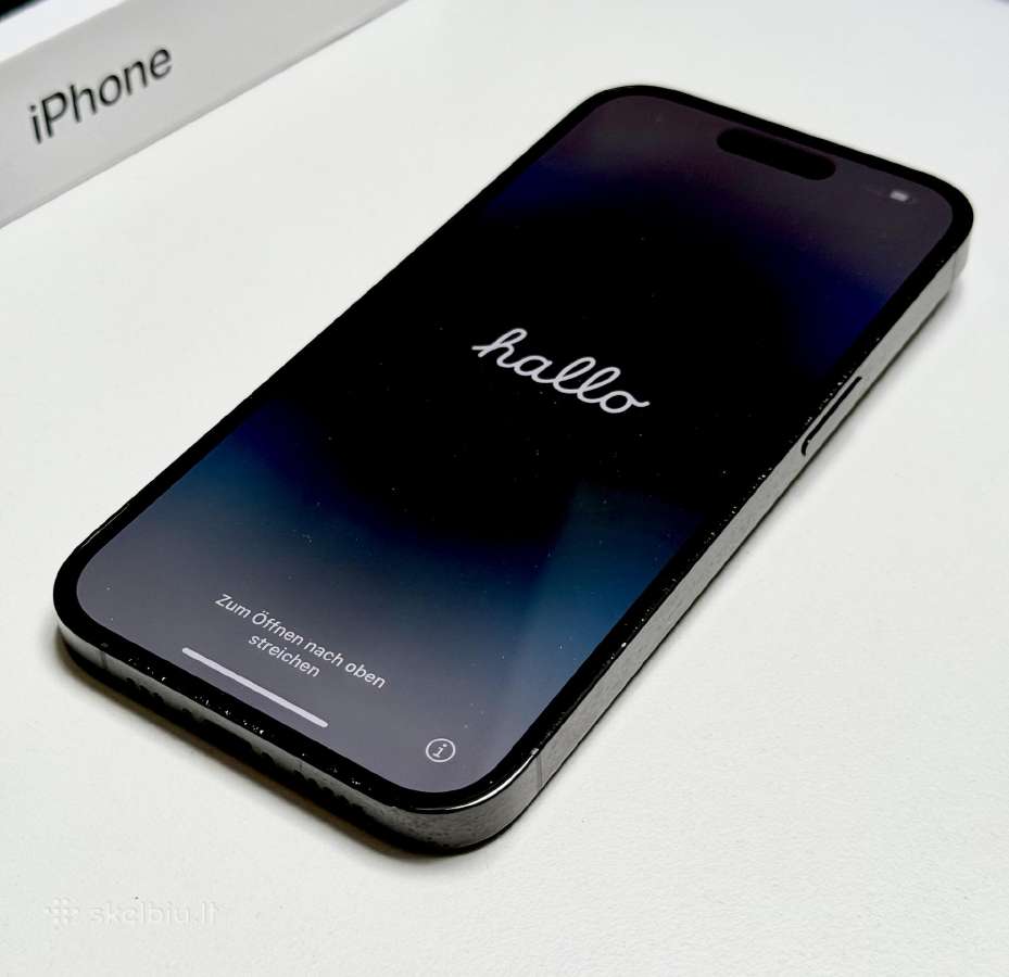 Apple iPhone 14 Pro Space Black - nuotraukos Nr. 5