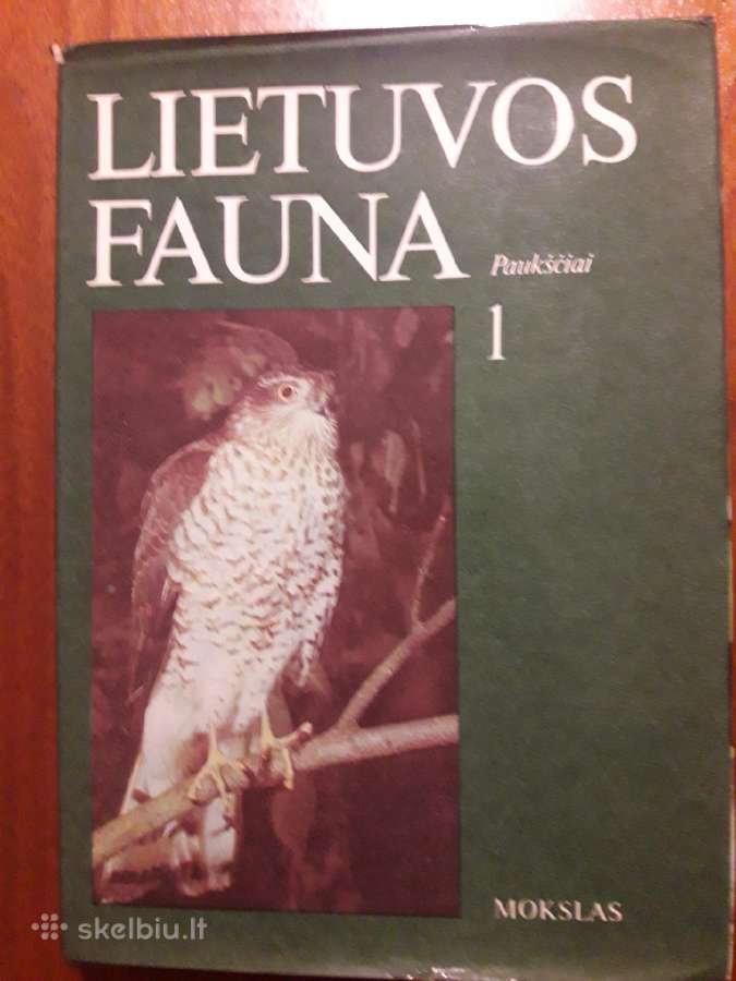 554. Lietuvos Fauna. Kn. 1: Paukščiai