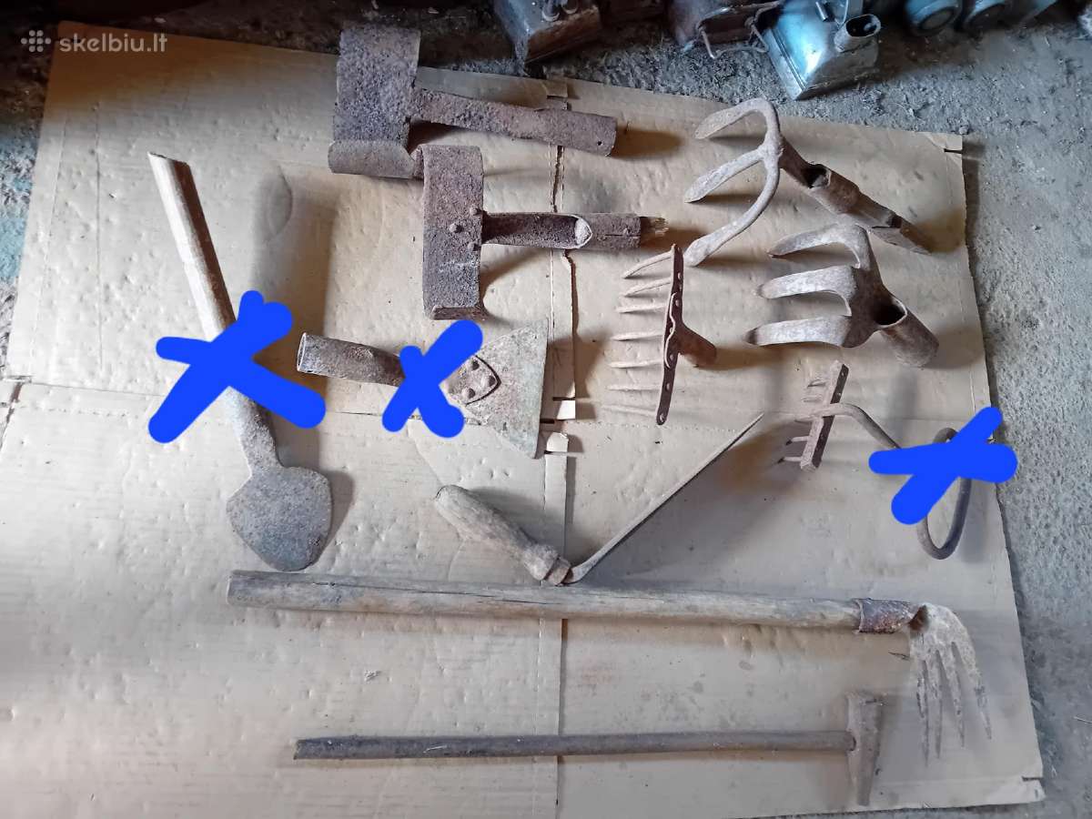 Plaktukai,kirviai,metalines grotos,durys - nuotraukos Nr. 33