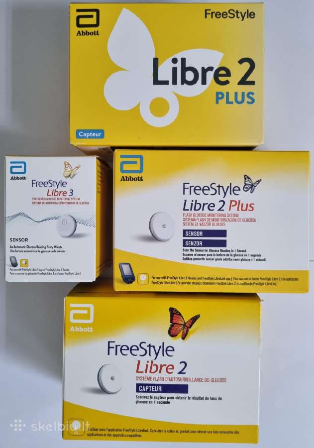 Freestyle Libre 2 plus, Libre 3 Сенсоры Либре