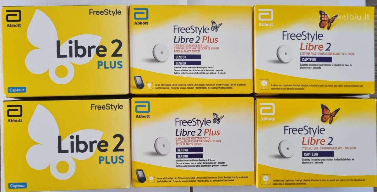 Sensoriai Freestyle Libre 2, Libre 2 plus - nuotraukos Nr. 3
