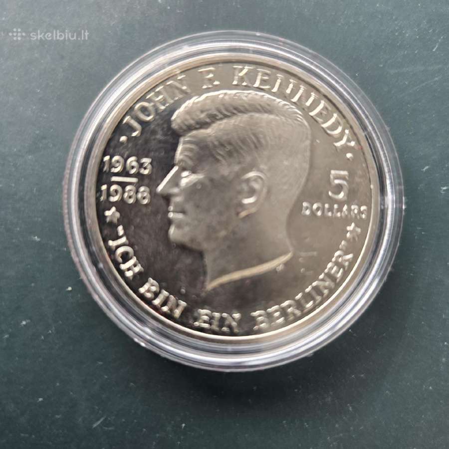 Niue 1988 5 dollars Cu-ni John F. Kennedy