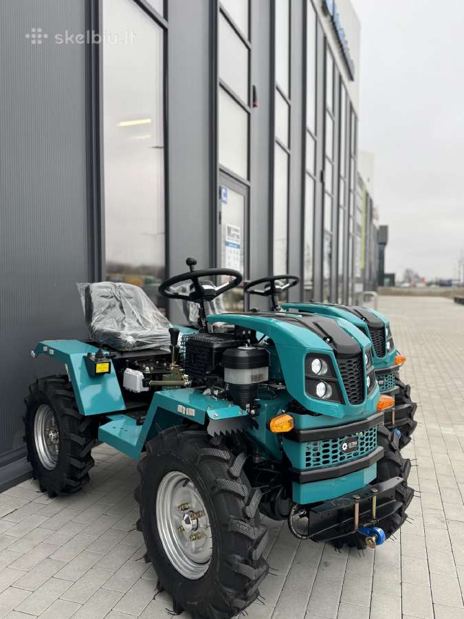 4x4 Gtm Mini Traktorius 20hp Dyzelinas / Benzinas - Skelbiu.lt
