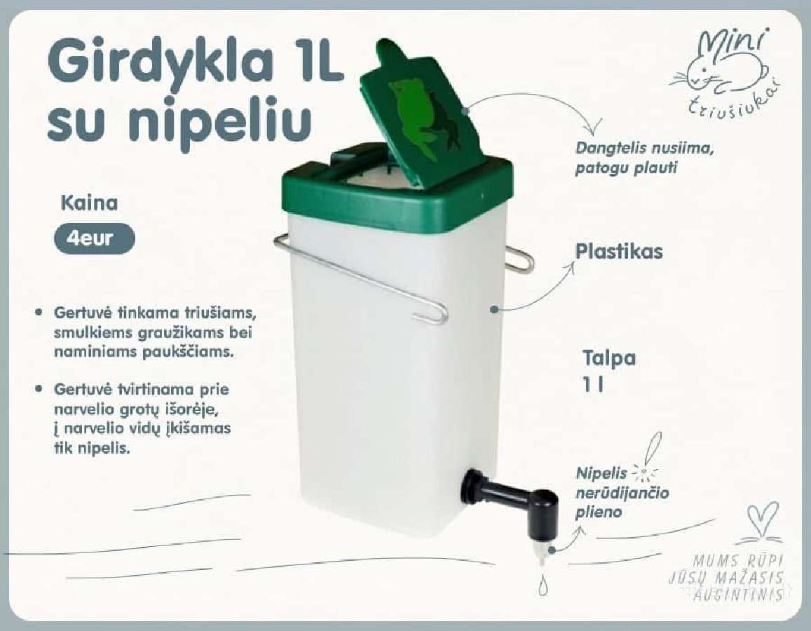 Sulankstomi narvai, voljierai, Panacur pasta - nuotraukos Nr. 24