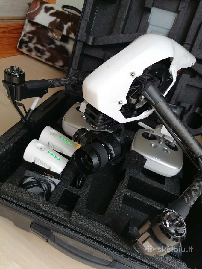 Dronas Dji inspire 1 su Zenmuse X5 kamera - nuotraukos Nr. 7