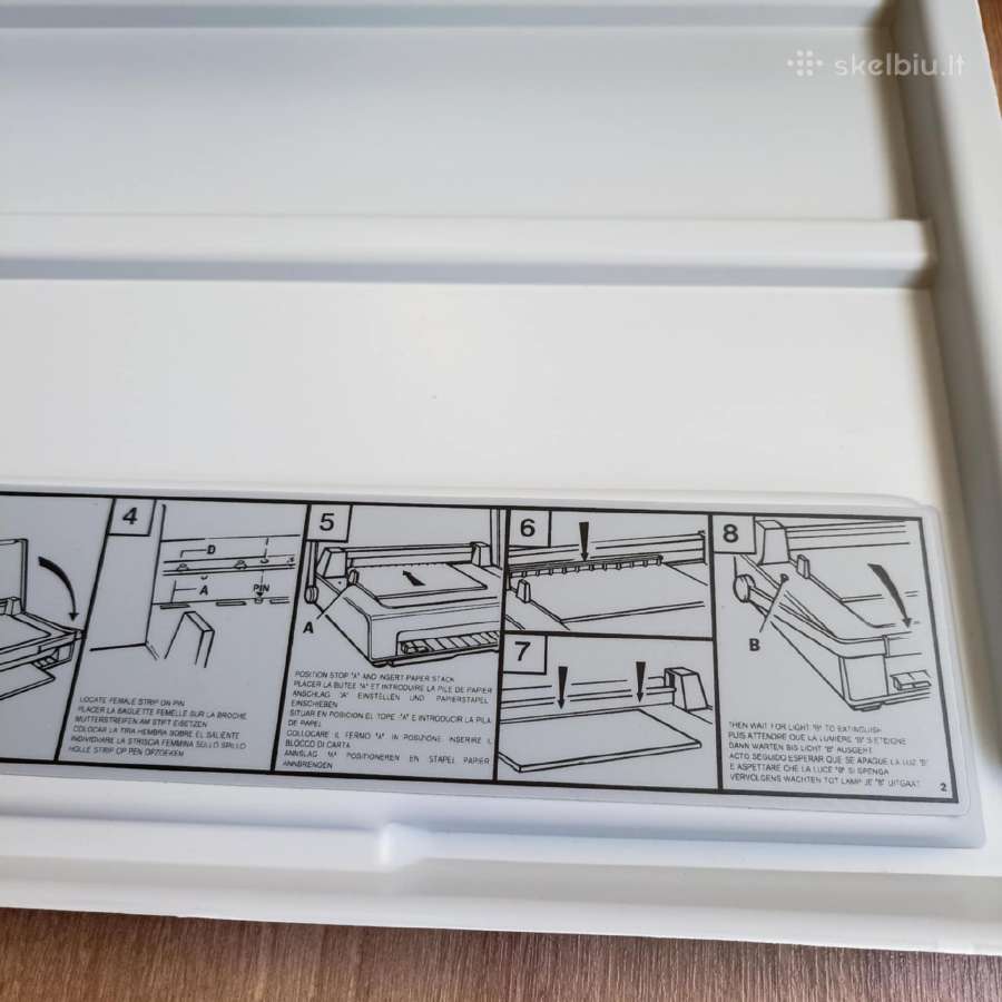 Elektrinis dokumentų įrišimo aparatas - nuotraukos Nr. 13