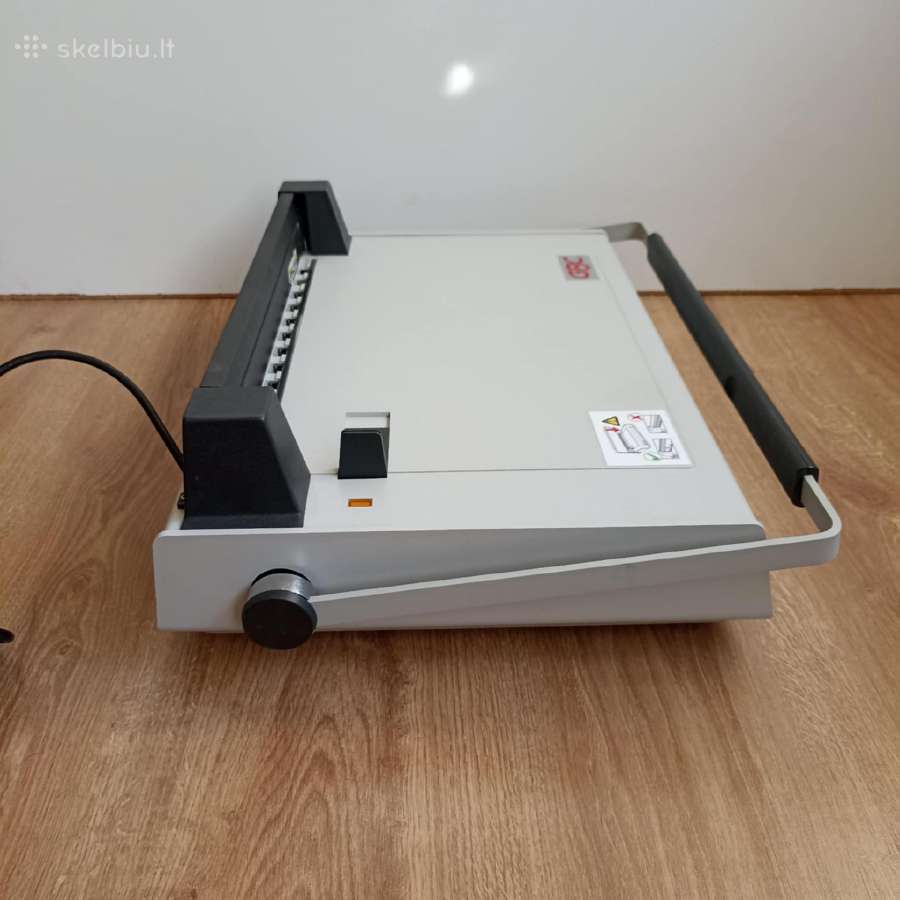 Elektrinis dokumentų įrišimo aparatas - nuotraukos Nr. 3