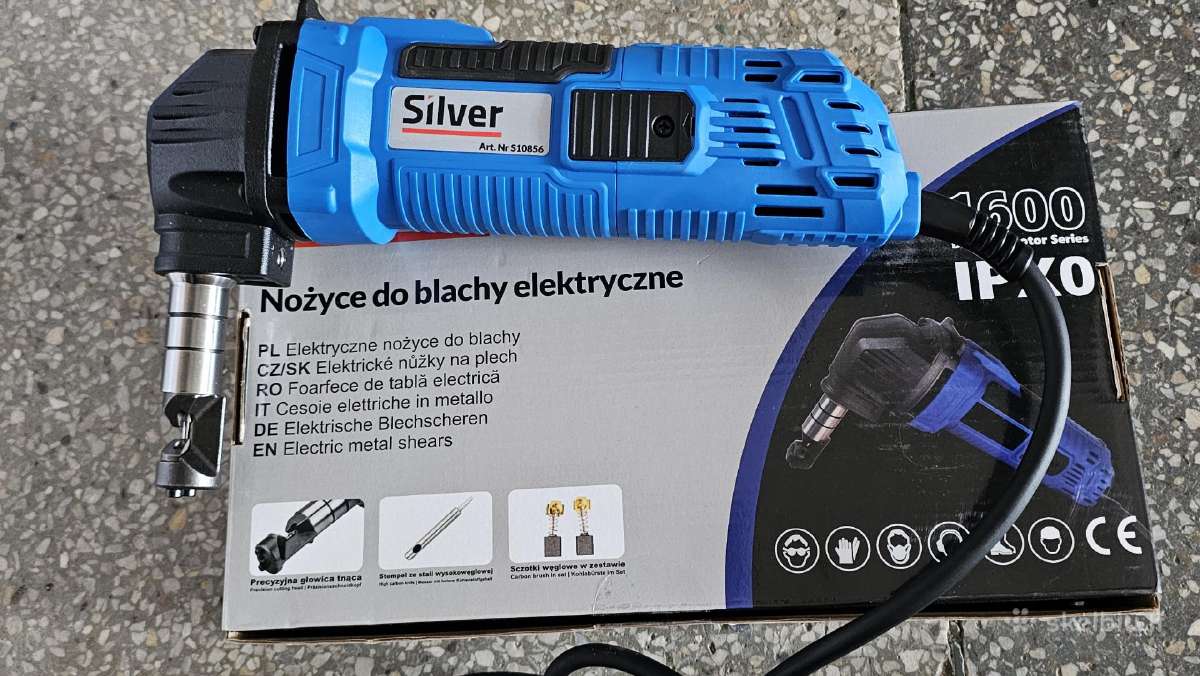 Žirklės skardai Adatos ir matricos žirklėms