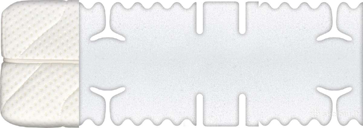 Čiužiniai Trivilita Sensa foam 7 plus ir Memory 5 - nuotraukos Nr. 4