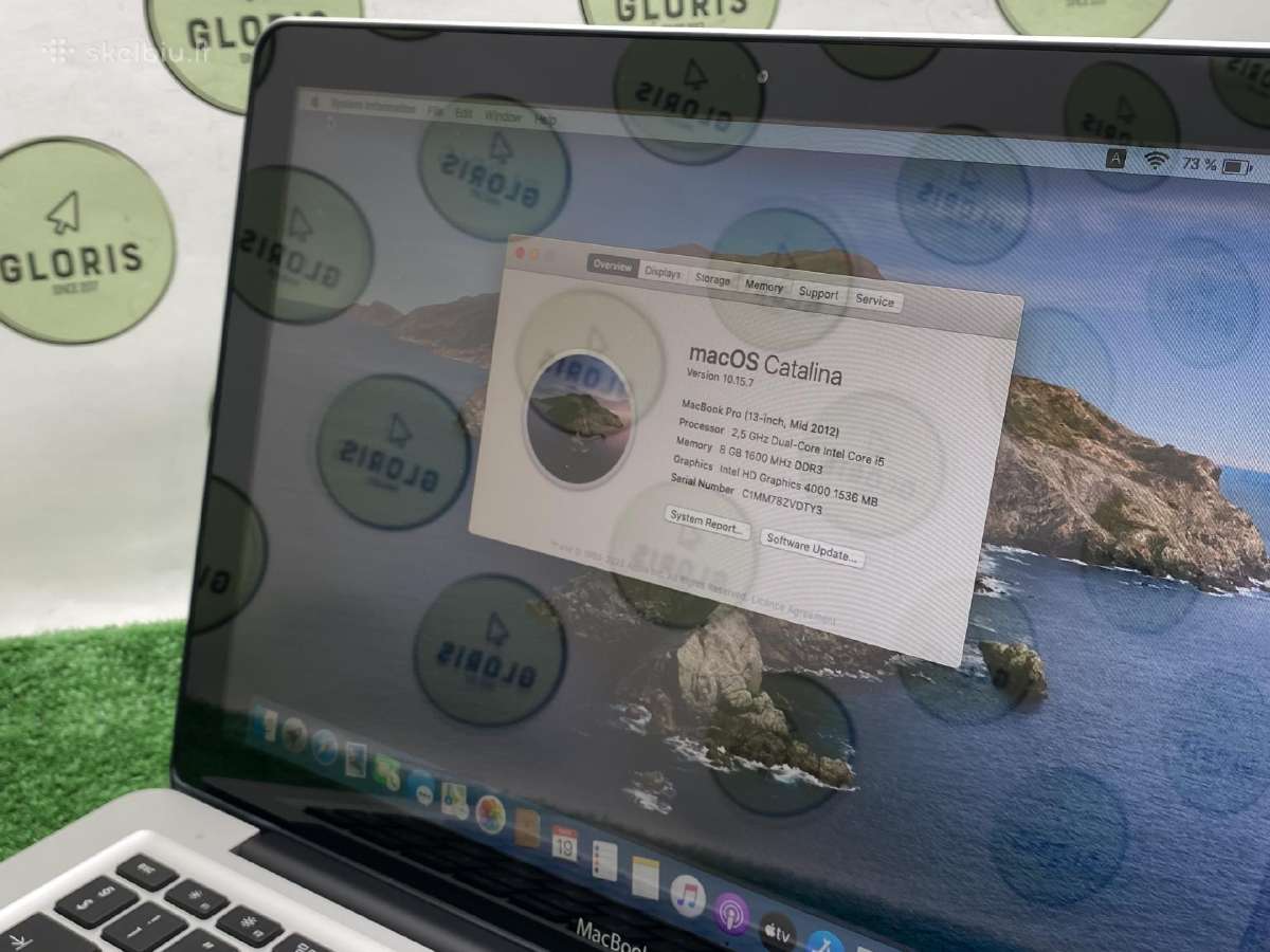 Apple MacBook Pro 13 (A1278) Mid 2012 #1-116 - nuotraukos Nr. 4