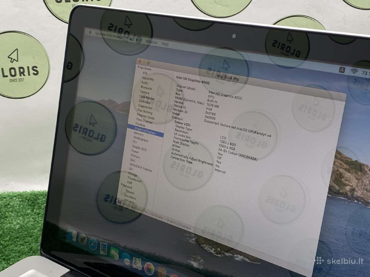 Apple MacBook Pro 13 (A1278) Mid 2012 #1-116 - nuotraukos Nr. 8