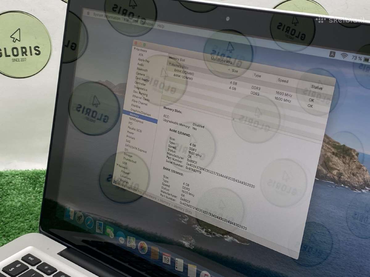 Apple MacBook Pro 13 (A1278) Mid 2012 #1-116 - nuotraukos Nr. 7