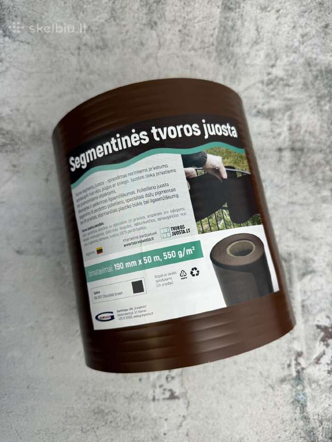 Segmentinės tvoros juosta - nuotraukos Nr. 2