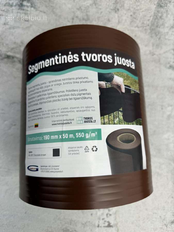 Segmentinės tvoros juosta - nuotraukos Nr. 4
