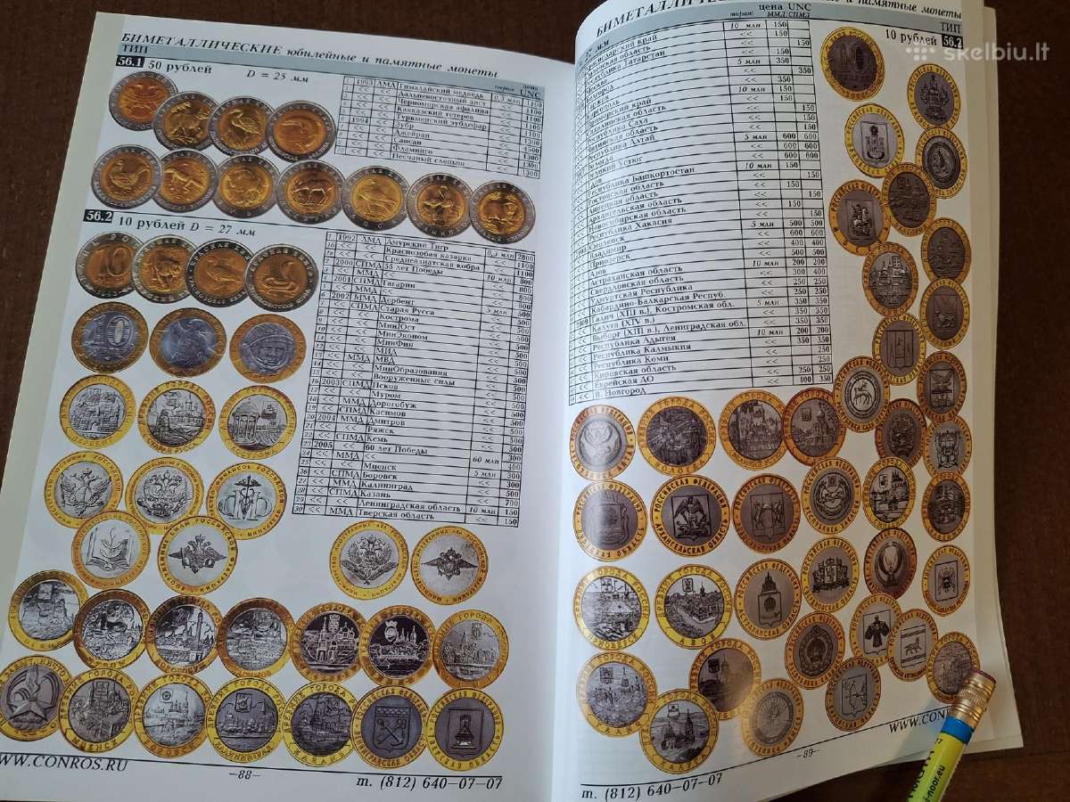 Monetu katalogas rsfsr, CcCCCP, rusija 1921 - 2018 - nuotraukos Nr. 11