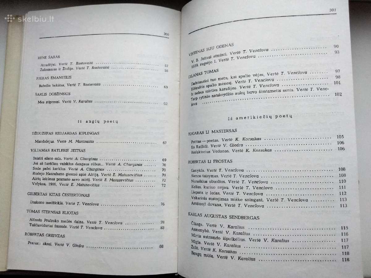 XX a. Vakarų poetai. 1969 m. leid. - nuotraukos Nr. 10