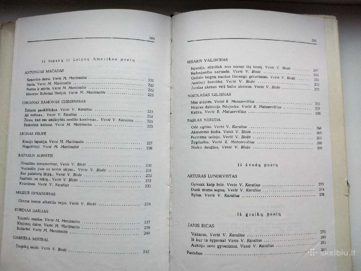 XX a. Vakarų poetai. 1969 m. leid. - nuotraukos Nr. 13