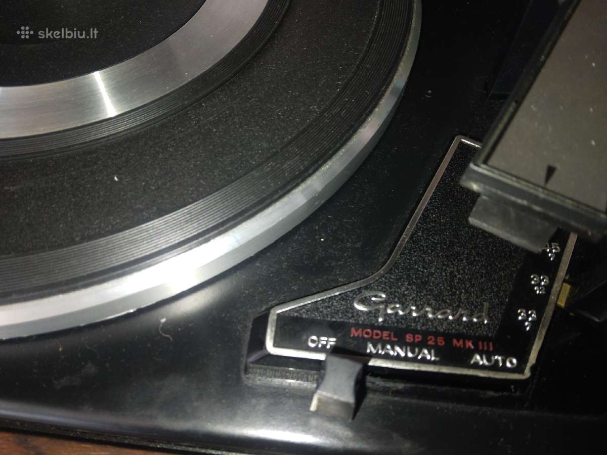 Garrard Sp 25 mk III Plokštelių Grotuvas - nuotraukos Nr. 3