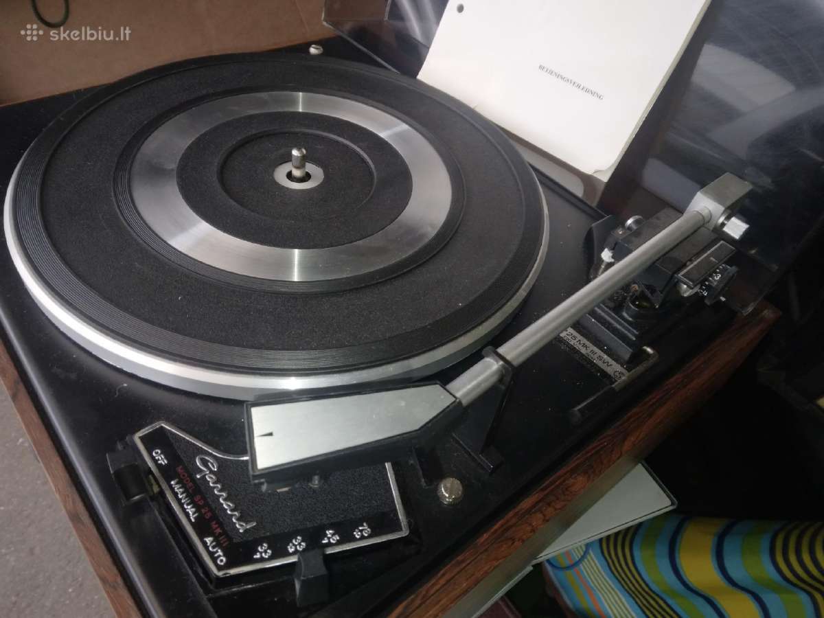 Garrard Sp 25 mk III Plokštelių Grotuvas - nuotraukos Nr. 4