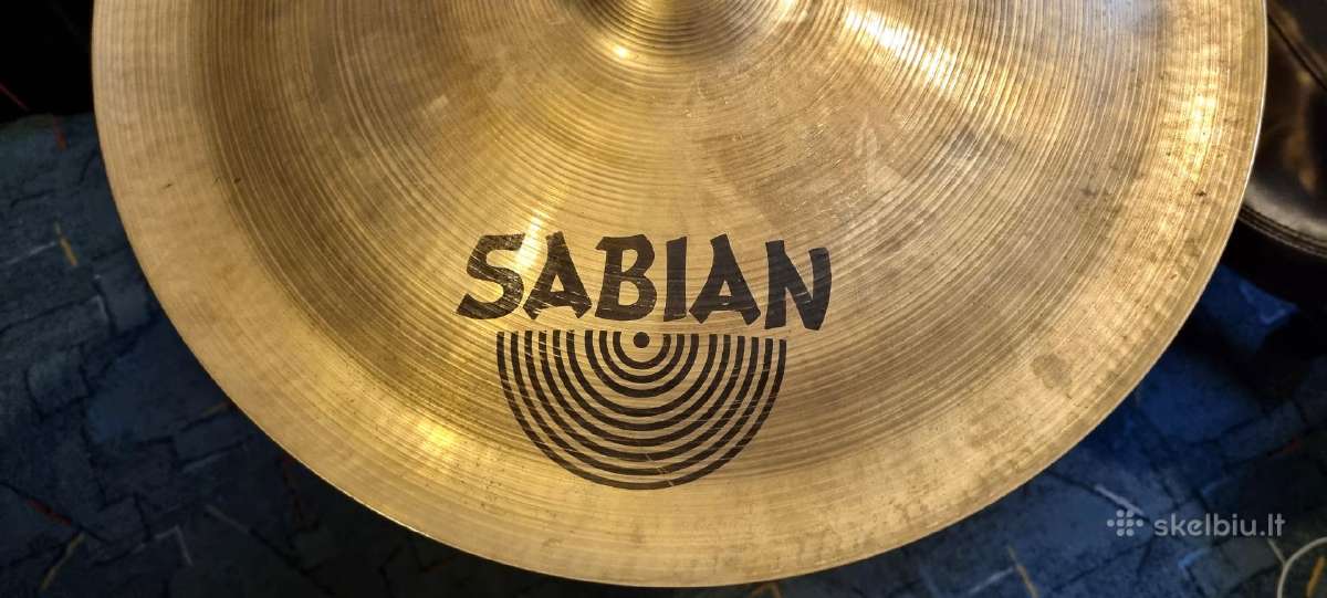 Sabian Pre-aa Chinese 20' lėkštė - nuotraukos Nr. 4