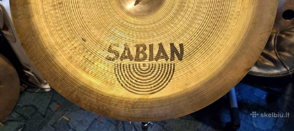 Sabian Pre-aa Chinese 20' lėkštė - nuotraukos Nr. 8