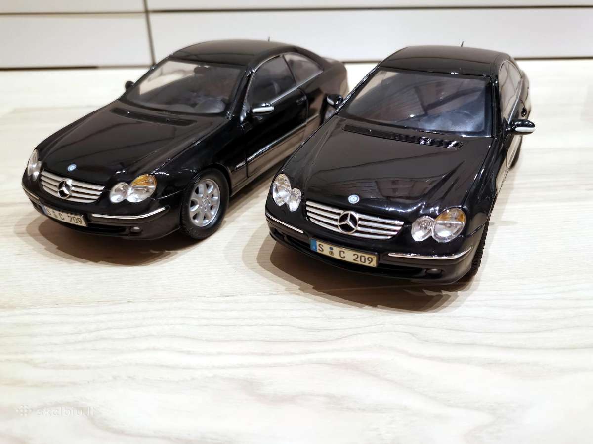 1:18 Mercedes Coupe Modeliai - nuotraukos Nr. 2