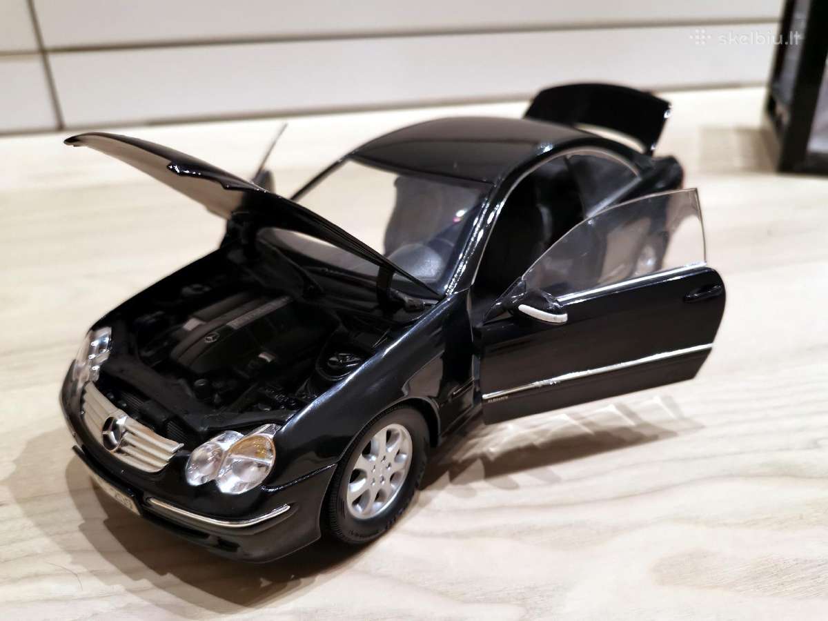 1:18 Mercedes Coupe Modeliai - nuotraukos Nr. 3