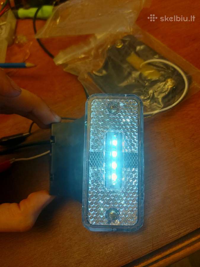 Priekiniai LED gabaritai priekabai