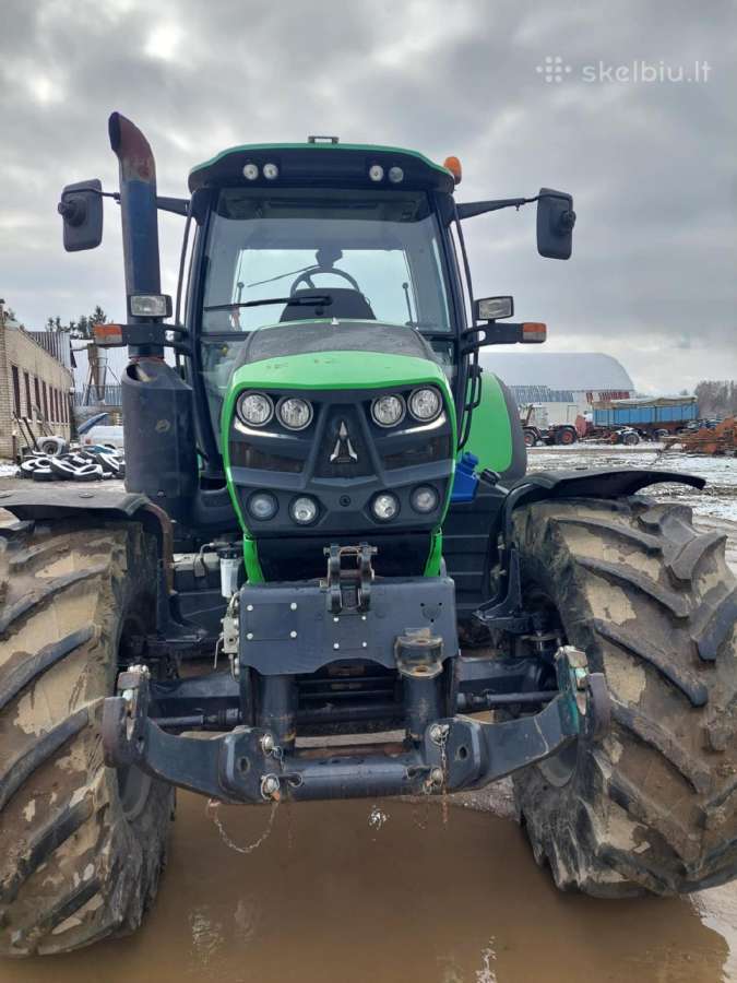 2016m Deutz Fahr Agrotron 6140 traktorius 5200 val