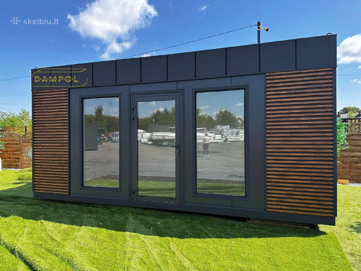 Modulinis biuras ir prekybos paviljonas 18 m²