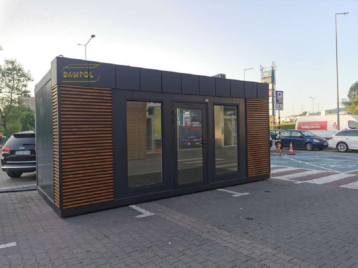 Modulinis biuras ir prekybos paviljonas 18 m² - nuotraukos Nr. 2