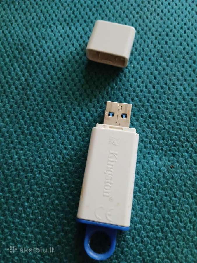 Kingston Datatraveler G4 16gb Usb 3.0, Blue - nuotraukos Nr. 3