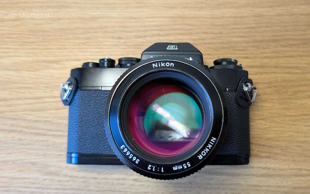 Nikomat El su Nikkor 55 1,2 - nuotraukos Nr. 2