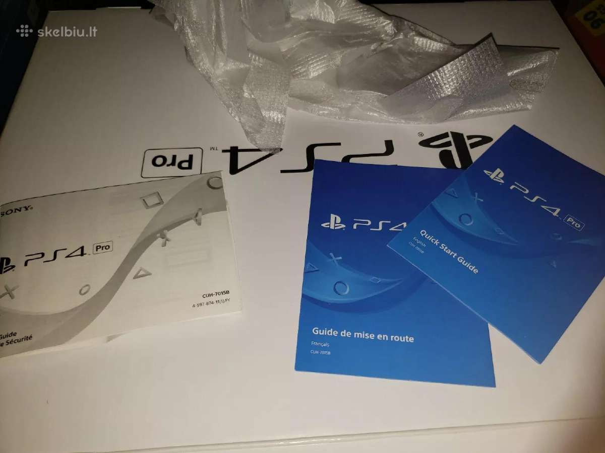 Ieškau pirkti Ps4 pro Tik dėžės - nuotraukos Nr. 4
