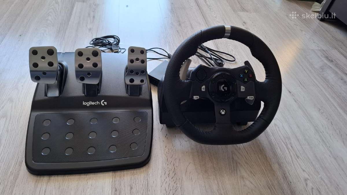 Žaidimų vairas Logitech G920